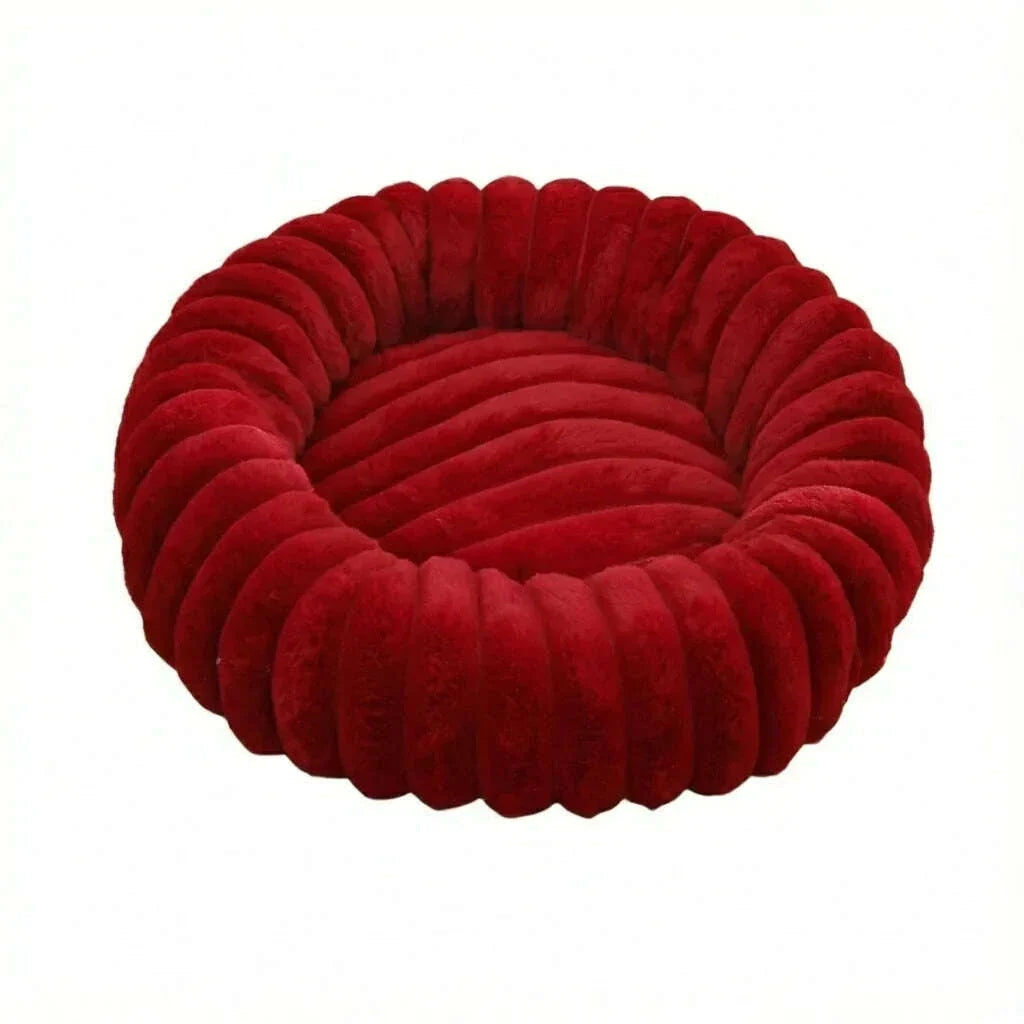 Modern cat bed, light blue