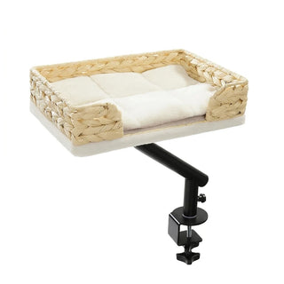 Rattan Cat Basket for Desks
