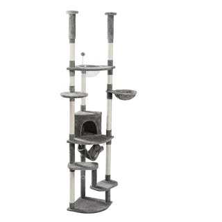 Telescopic Cat Tree, Multi-Level Design